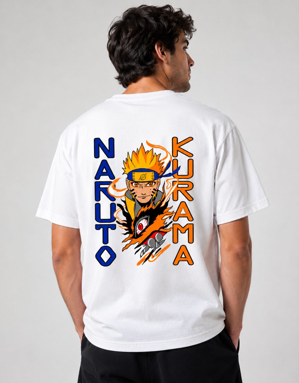 Naruto & Kurama Oversized T-Shirt