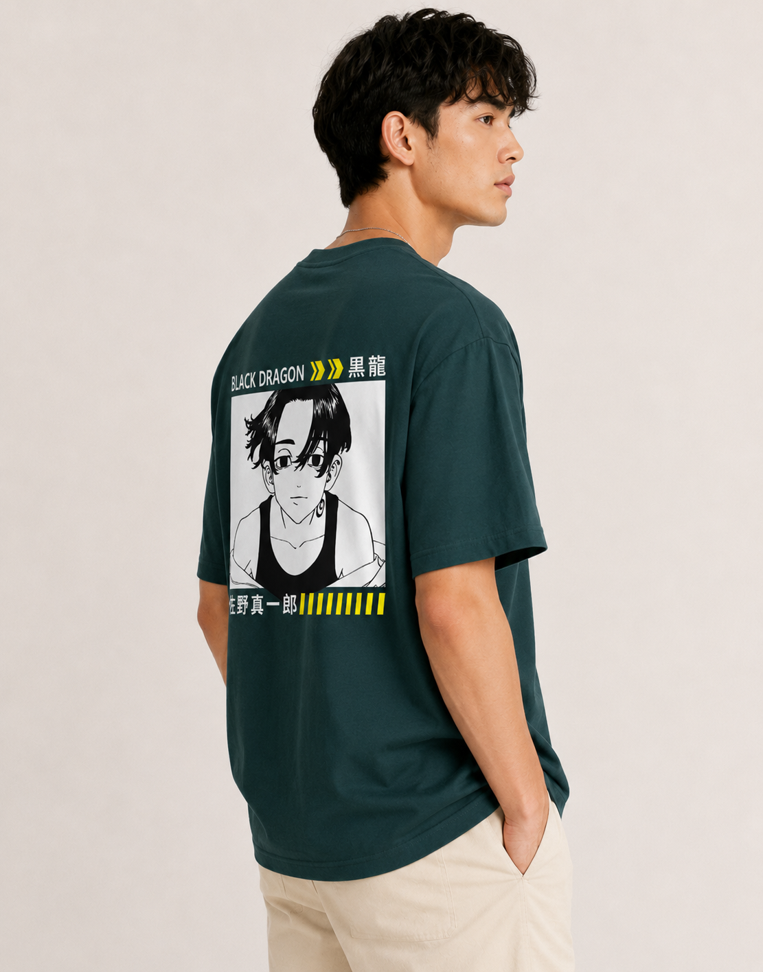 Black Dragon Tokyo Revenger Oversized T-Shirt