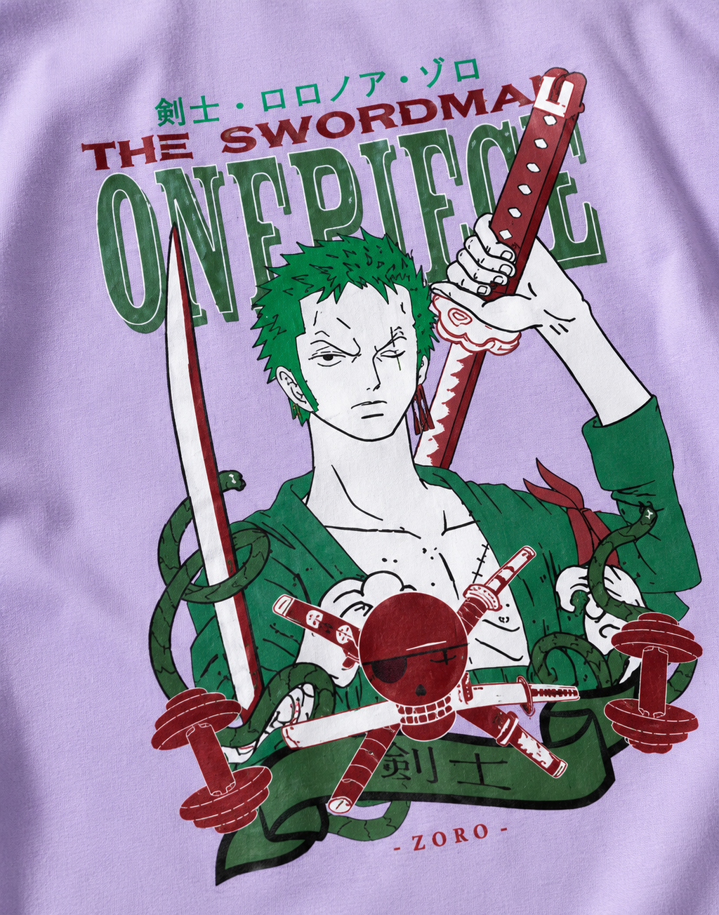 Roronoa Zoro Oversized T-Shirt