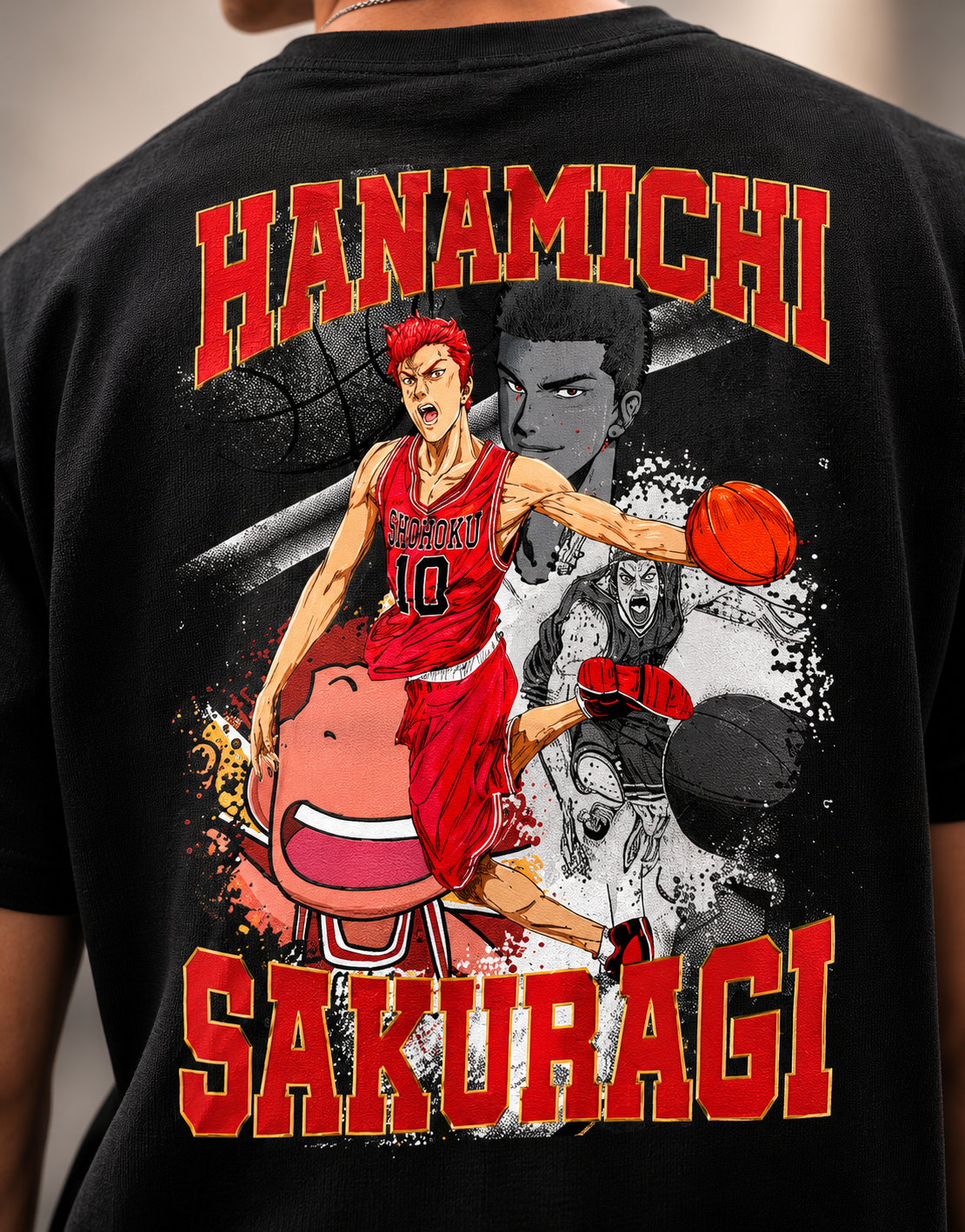 Hanamichi Sakuragi Oversized T-Shirt