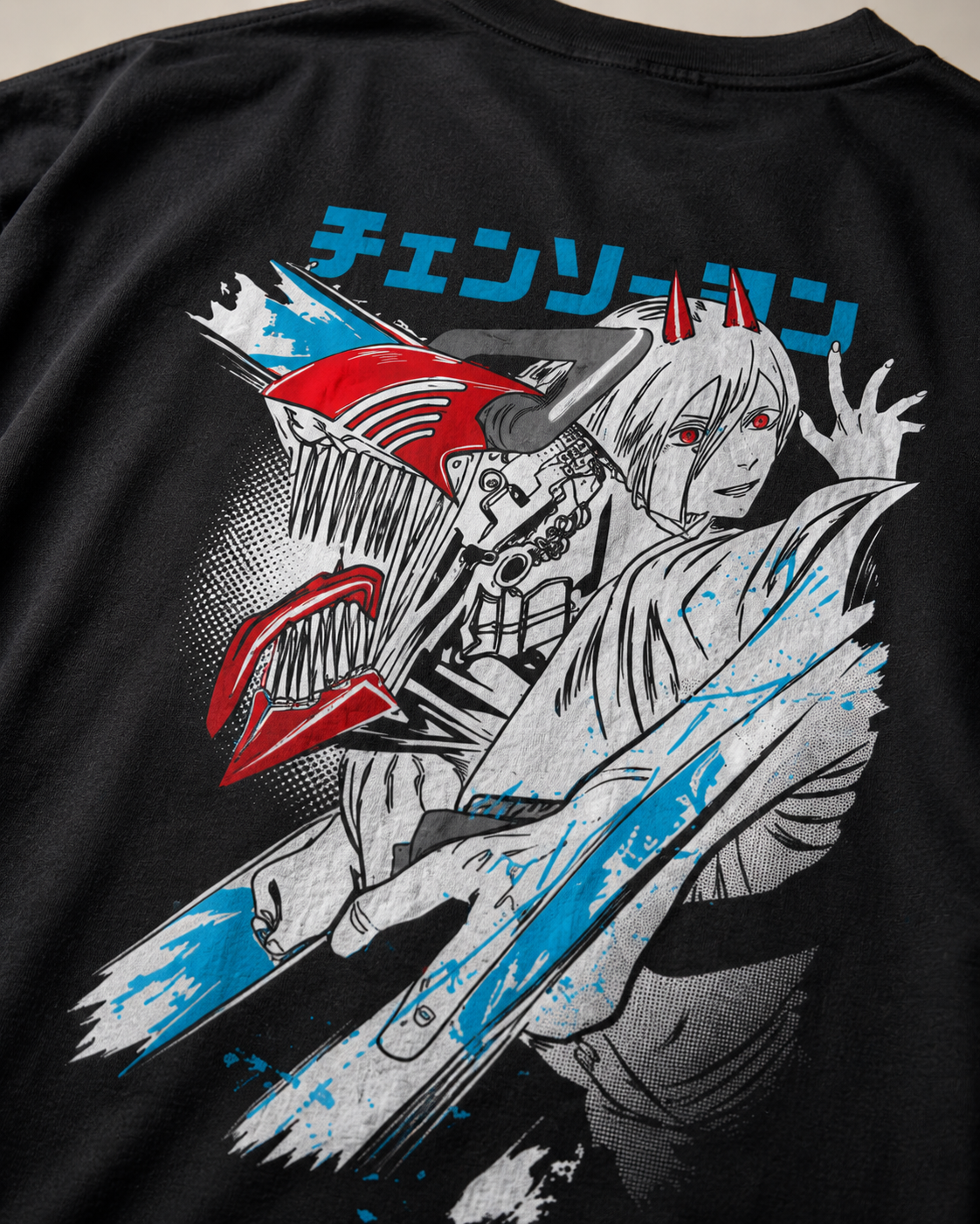 Denji & Power Oversized T-Shirt