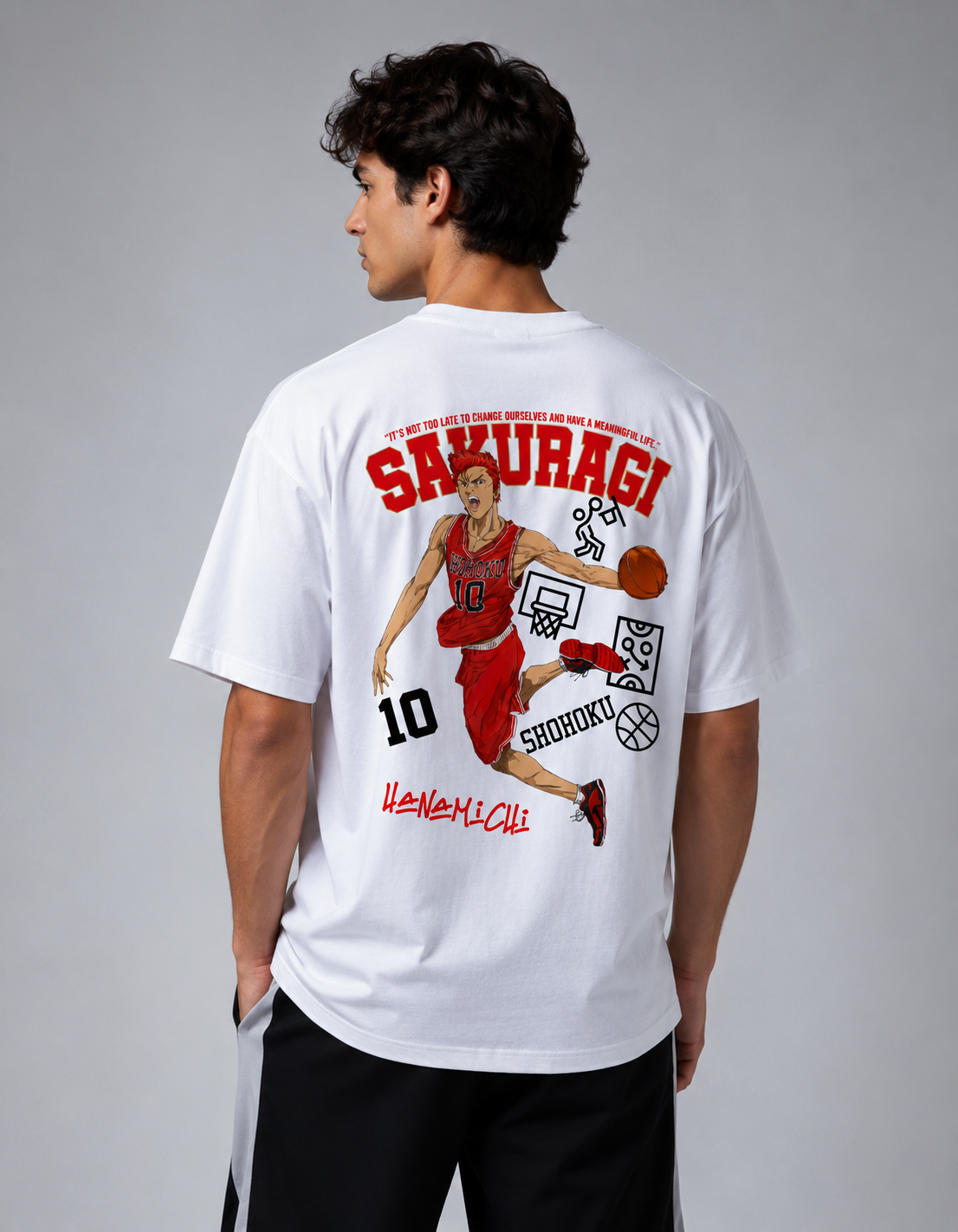 Hanamichi sakuragi Oversized T-Shirt