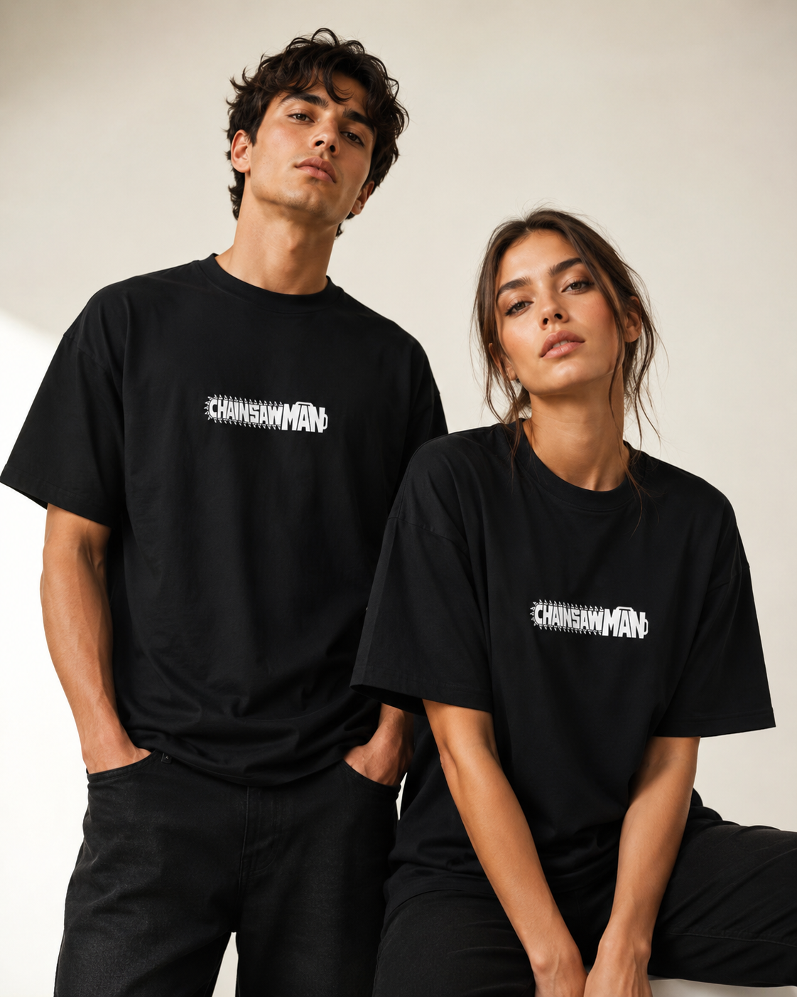 Denji & Power Oversized T-Shirt